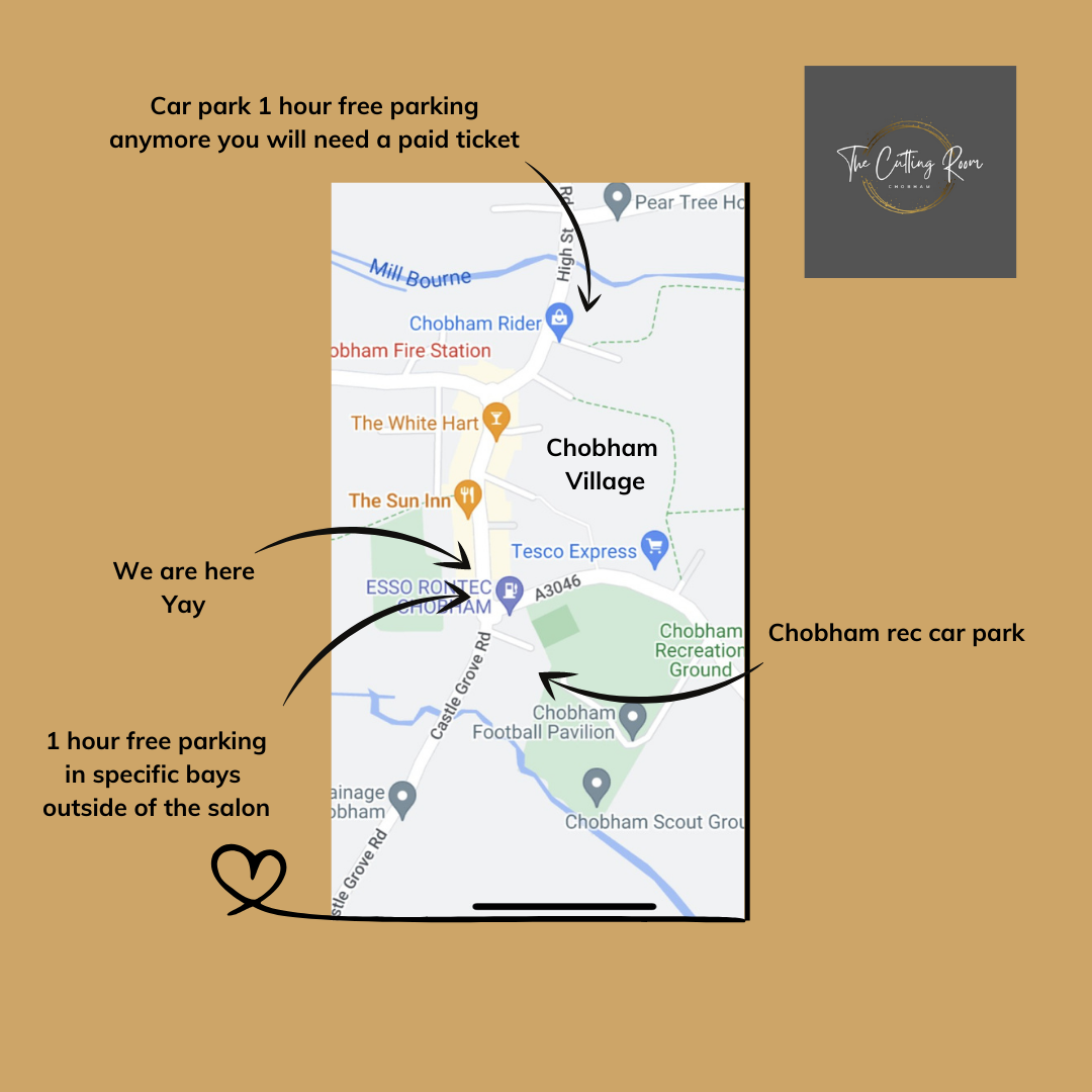Chobham parking map 1